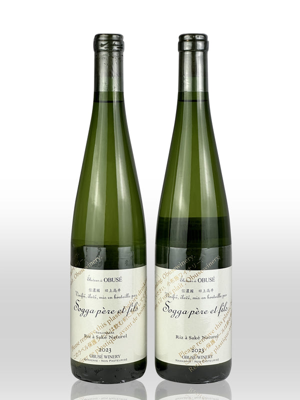 Nagano OBUSE Sogga pere et fils Numero 1-6  Junmai Ginjo 720ml【小布施 纯米吟酿 1-6号】SAKE EROTIQUE