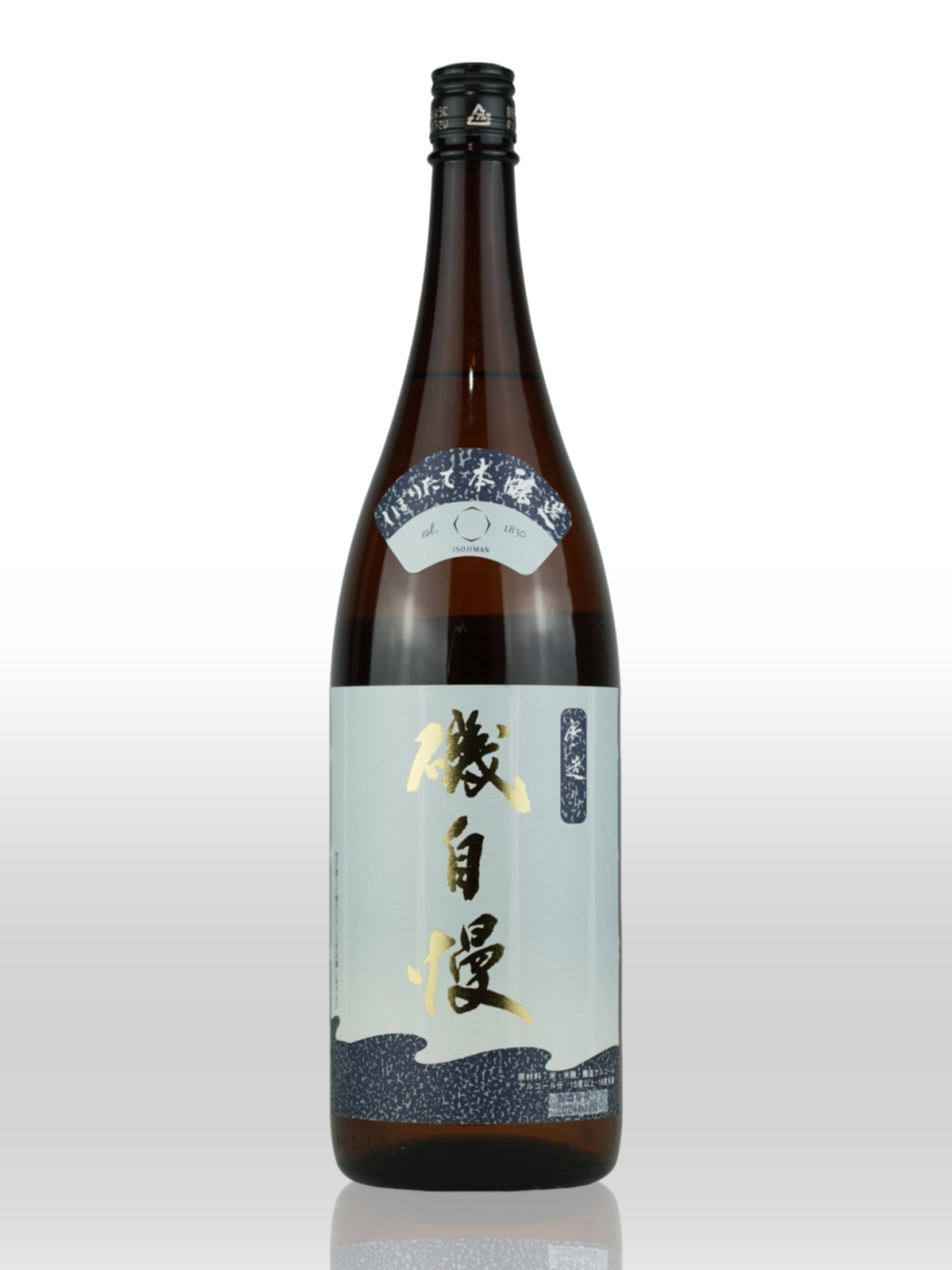 Isojiman Honjozou 1800ml【磯自慢 特别本醸造 別撰山田錦 酒友】矶自慢