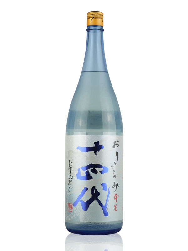 Juyondai Origarami Honnama Sake 1.8L【十四代 荒走 おりからみ 本生 带