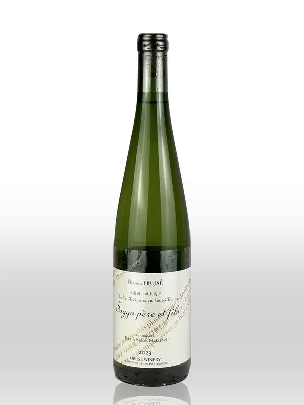 Nagano OBUSE Sogga pere et fils Numero 1-6  Junmai Ginjo 720ml【小布施 纯米吟酿 1-6号】SAKE EROTIQUE