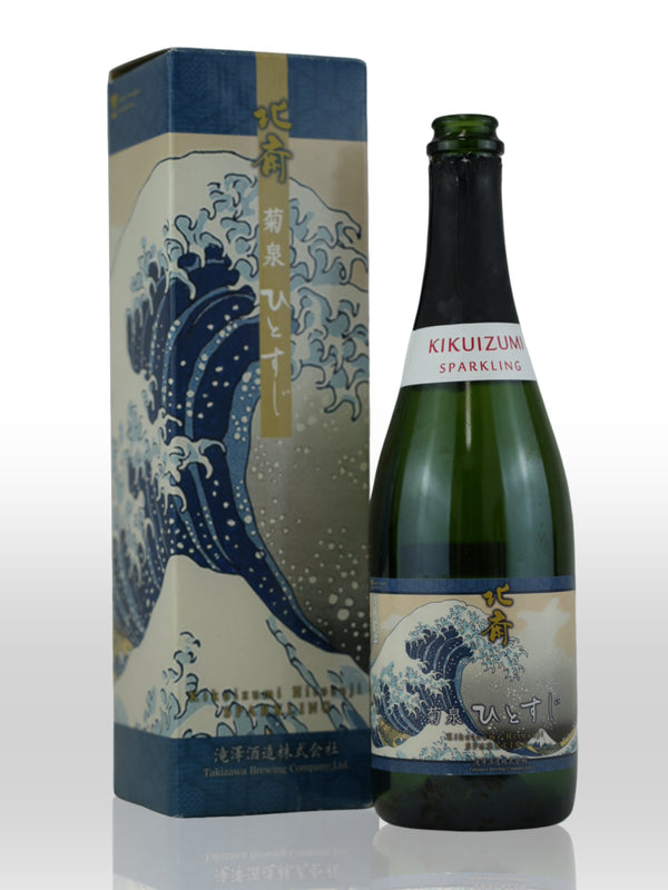 Hitosuji Sparkling Sake 720ml【菊泉 ひとすじ】