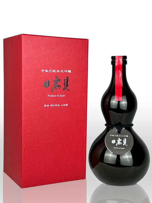 Hidakami Kachiiro Nakadori Daiginjo Gourd Black 720ml【日高見 黑色葫芦 中取大吟酿】