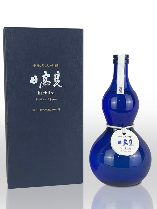Hidakami Kachiiro Nakadori Daiginjo Gourd Blue 720ml【日高見 勝色葫芦 中取大吟酿】
